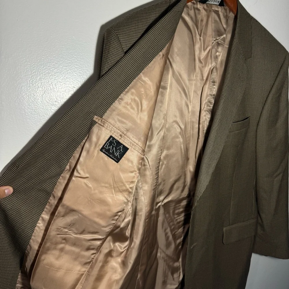 Jos. A. Bank Signature Collection Blazer 100% Wool Size 43L‎